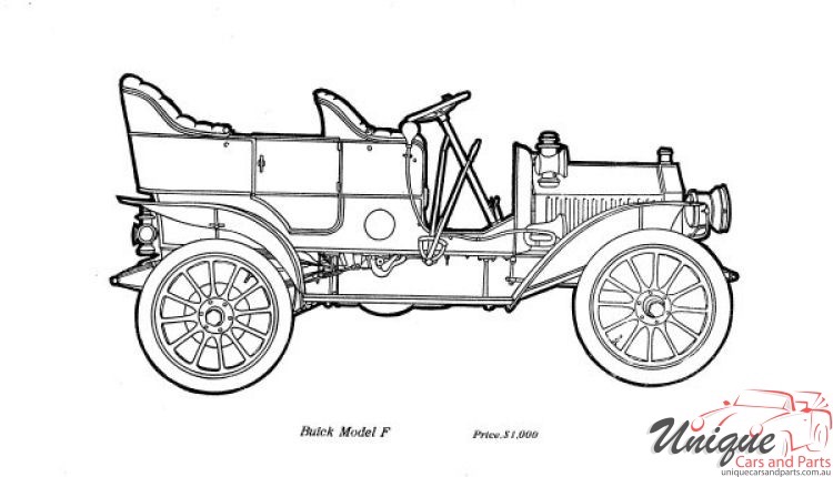 1910 Buick Specifications Brochure Page 1